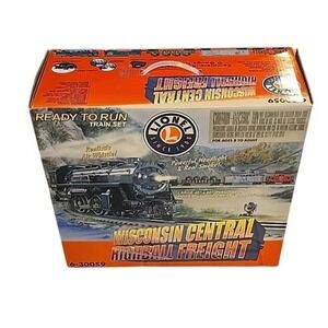 Lionel Wisconsin Central Highball Freight Ready To Run O Gauge Train Set 6-30059